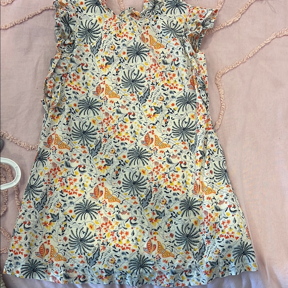 Floral Print Kids Dress